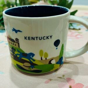 Starbucks 2014 You Are Here Collection KENTUCKY Mug 14 oz
